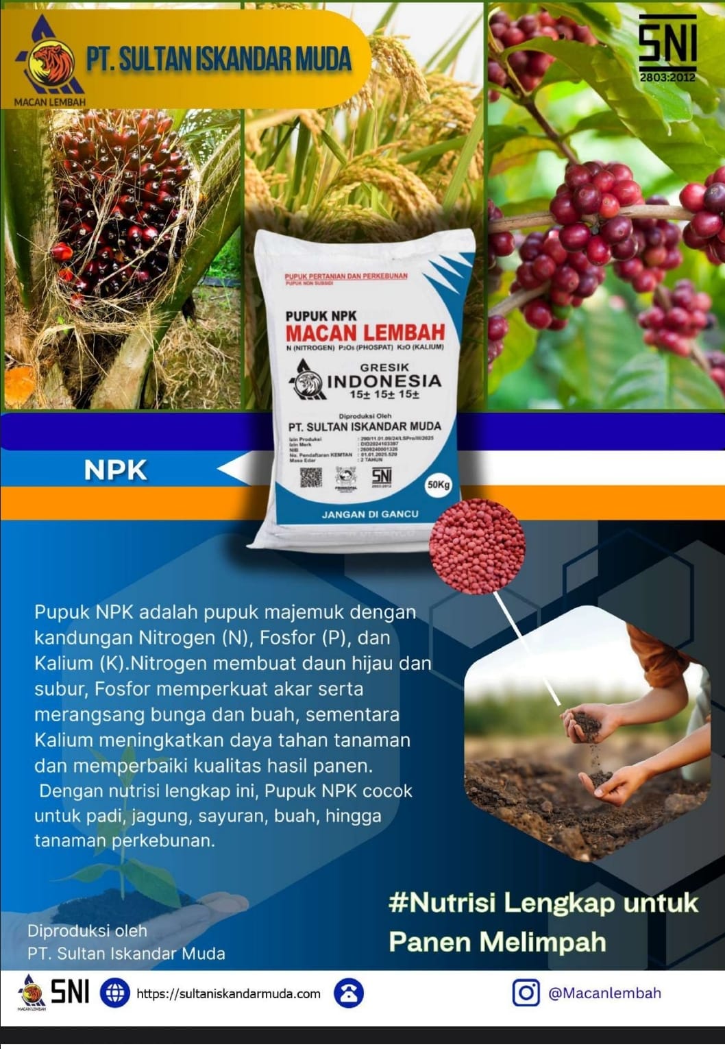 Brosur Pupuk NPK Macan Lembah